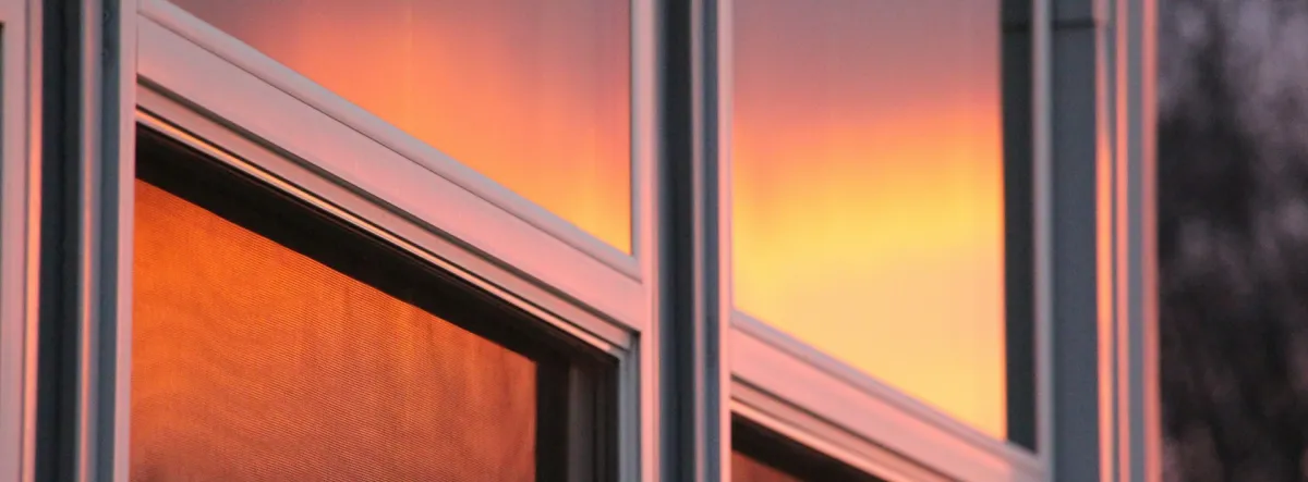 Windows with seals on their panes