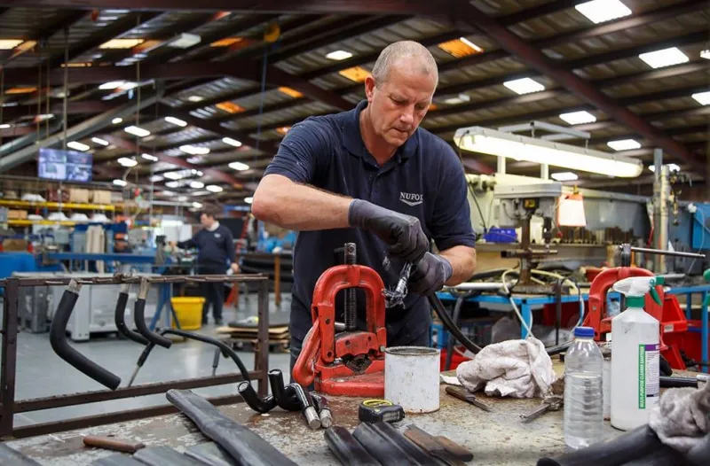 Inside the factory of Nufox Rubber extrusion manufacturer