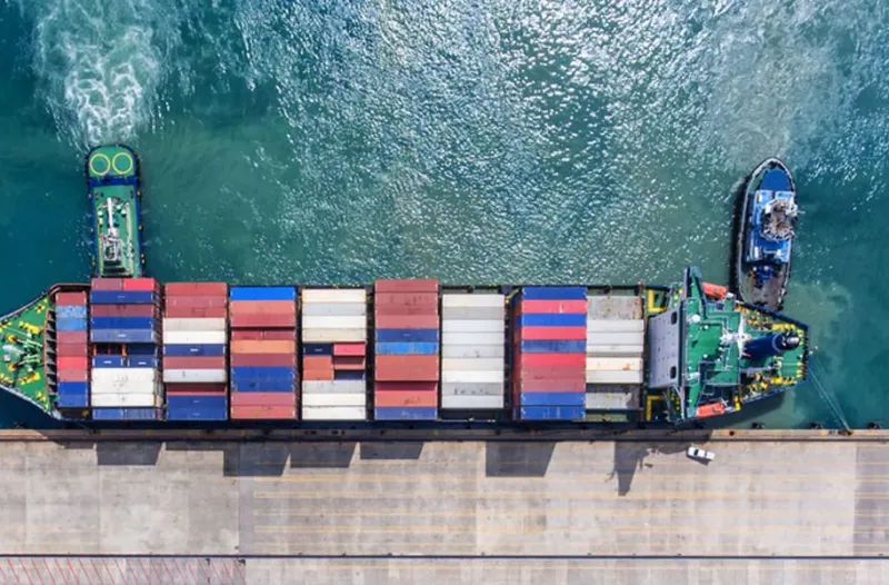 Use of Rubber Fenders for a Cargo Ship