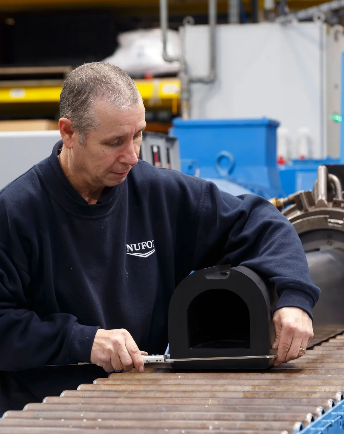 Manufacturing a Rubber Fender in the Nufox Rubber Factory UK