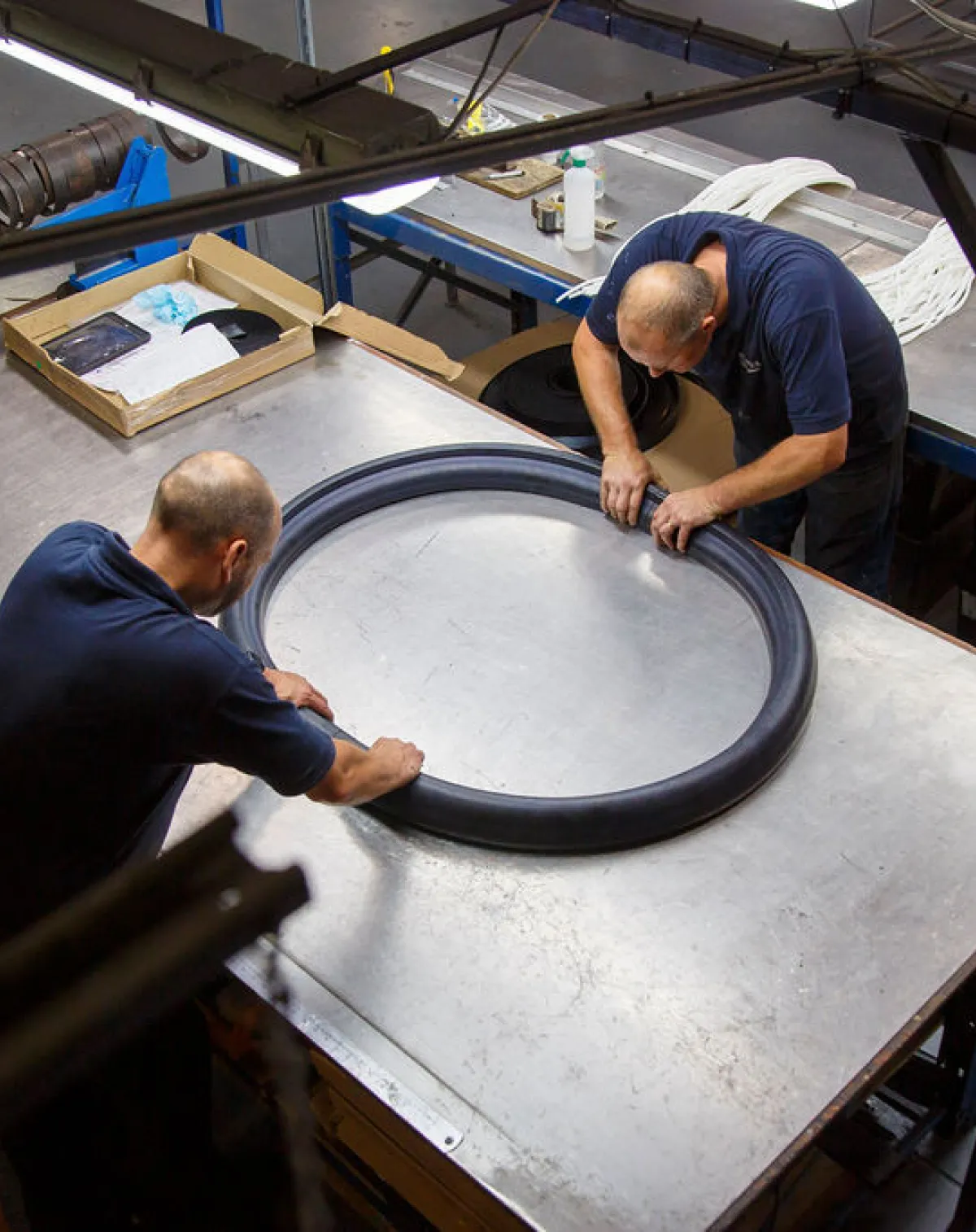 Rubber Gasket Build in Our Factory in Manchester
