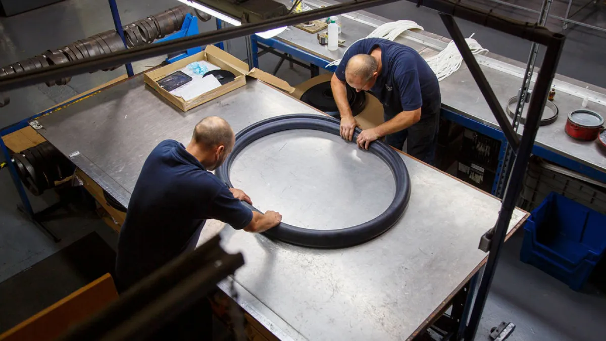 Rubber Gasket Build in Our Factory in Manchester
