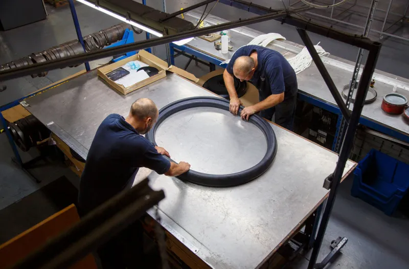 Rubber Gasket Build in Our Factory in Manchester